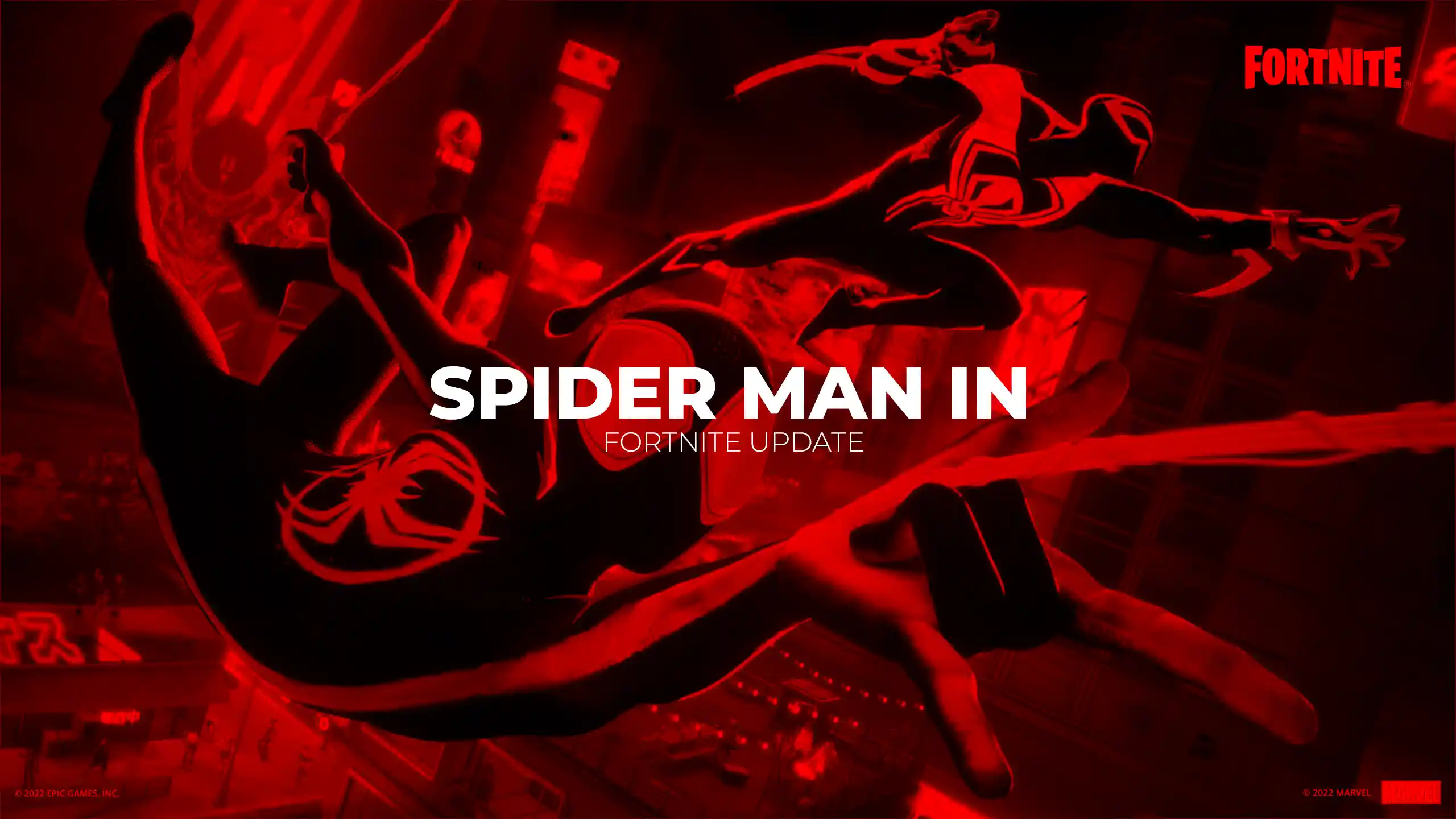 Spider Man in Fortnite Update